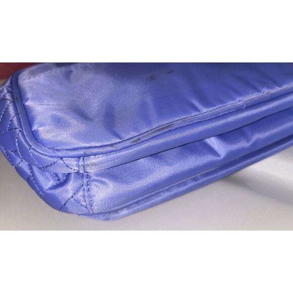 Lug Carousel Lavender Purple Quilted Belt Loop Bag Crossbody Bag - Picture 12 of 13